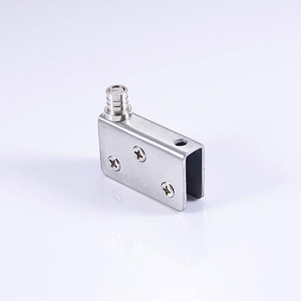 Planet Gates 4pcs Stainless Steel glass hinges for 5-8mm/10-12mm Glass Door Glass Pivot Clamps Door Hinges 4 sizes