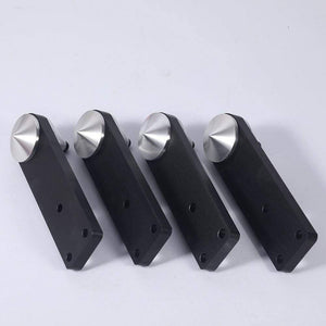 4Pcs Stand Speaker Spike Replacement Non-Slip Shock Absorbing Easy Install Isolation 39mm Durable Parts Aluminium Pads Feet Nail
