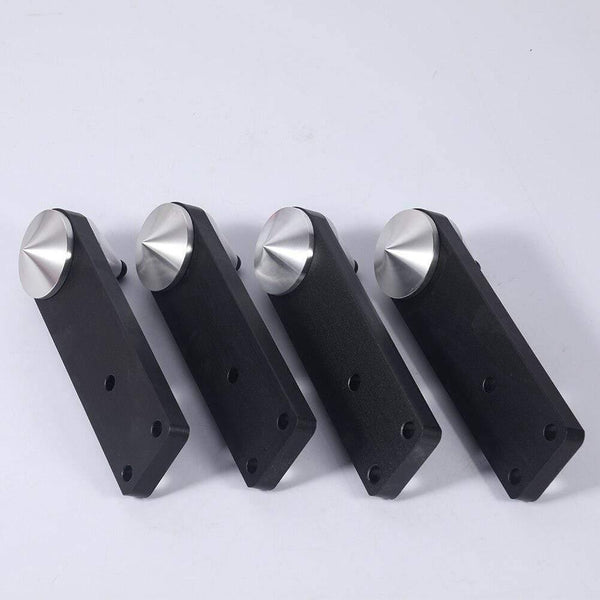 4Pcs Stand Speaker Spike Replacement Non-Slip Shock Absorbing Easy Install Isolation 39mm Durable Parts Aluminium Pads Feet Nail
