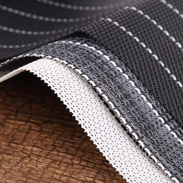 Planet Gates 4pcs Tableware Pad Dining Table Mat Heat Insulation Non-Slip Simple Placemats Disc White Pads Bowl Coaster Kitchen Accessories