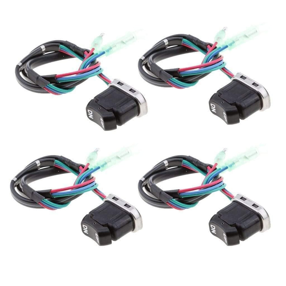 Planet Gates 4pcs TRIM & TILT Switch A 703-82563-02-00 703-82563-01 for Yamaha Outboard