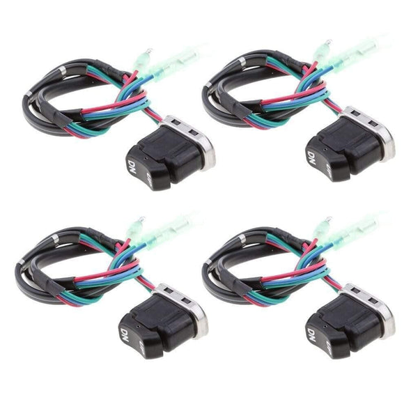 Planet Gates 4pcs TRIM & TILT Switch A 703-82563-02-00 703-82563-01 for Yamaha Outboard