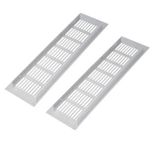 4Pcs Wide Aluminum alloy Air Vent Ventilation Grille For Closet Shoe Cabinet Air Conditioner Bathroom cabinet ventilation cover