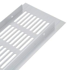 4Pcs Wide Aluminum alloy Air Vent Ventilation Grille For Closet Shoe Cabinet Air Conditioner Bathroom cabinet ventilation cover