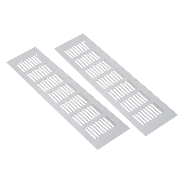 4Pcs Wide Aluminum alloy Air Vent Ventilation Grille For Closet Shoe Cabinet Air Conditioner Bathroom cabinet ventilation cover