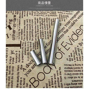 Planet Gates 4pieces/lot m10 female thread+electroplated metal hollow tube for Lighting accessories Both ends has the inner thread