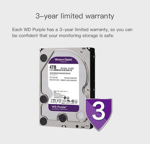 Planet Gates 4TB HDD Surveillance Hard Disk Drive - 5400 RPM Class SATA 6 Gb/s 64MB Cache 3.5 Inch - WD40EJRX camera ip