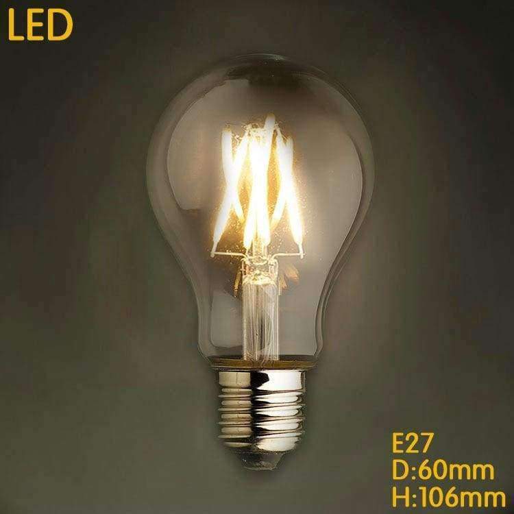 Planet Gates 4w Lampada Bombilla Vintage Edison Bulb Light 4W/6W/8W A19 E27 220V LED Retro Lamp Lampara Incandescent Carbon Filament Bulb