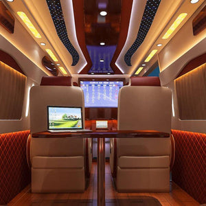 Planet Gates 4x 12V Interior LED Spot Light Warm Light For Camper Van Caravan Motorhome Lamp