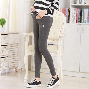 Planet Gates 4XL Winter Velvet Pants For Pregnant Women Maternity Leggings Warm Clothes Thickening Pregnancy Trousers Maternity Clothing