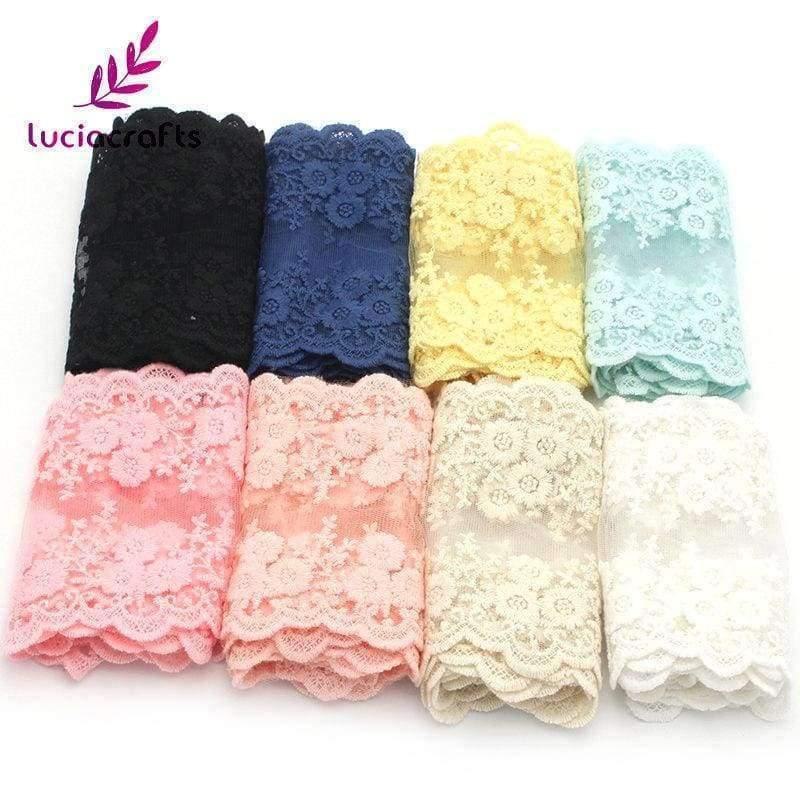 Planet Gates 4y/8y 12.5cm Trim Lace Cotton Ribbons DIY For Wedding Party Decor Arts Sewing Material Supply 17010045