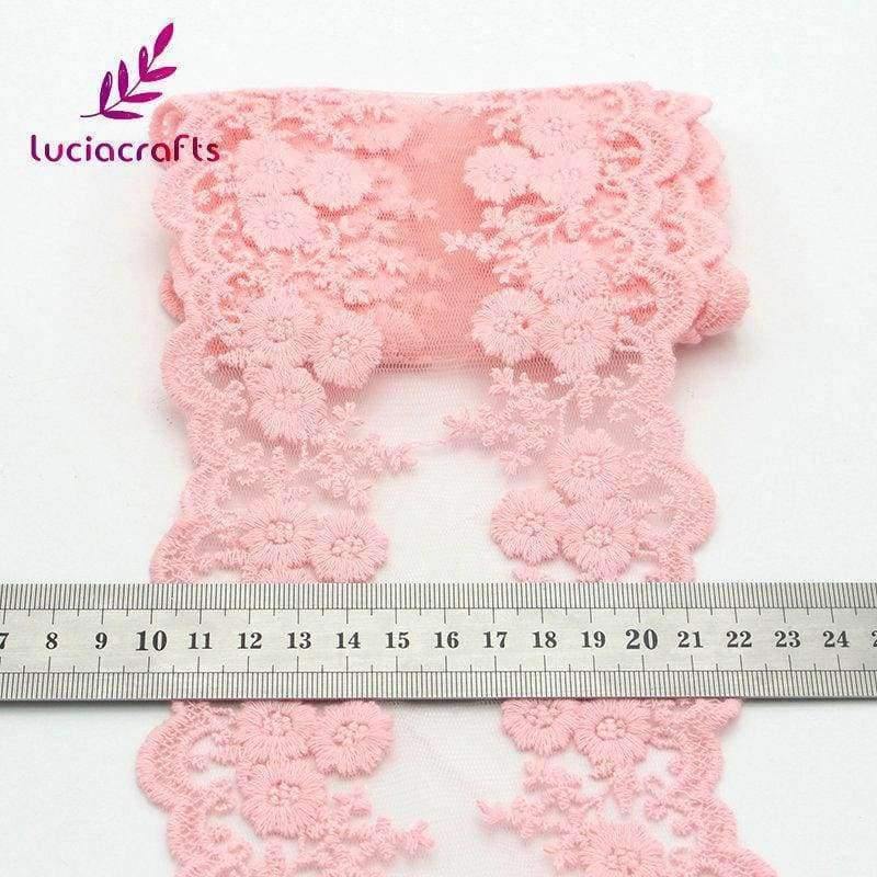 Planet Gates 4y/8y 12.5cm Trim Lace Cotton Ribbons DIY For Wedding Party Decor Arts Sewing Material Supply 17010045
