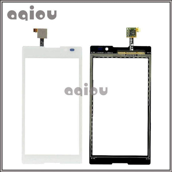 Planet Gates 5.0" Touch Panel for Sony Xperia C C2304 C2305 S39H S39C Touch Screen Digitizer Sensor Front Glass Lens Black Mobile Phone Parts