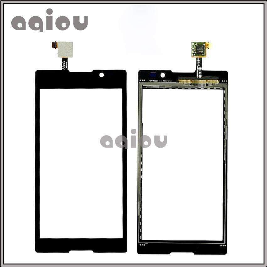 Planet Gates 5.0" Touch Panel for Sony Xperia C C2304 C2305 S39H S39C Touch Screen Digitizer Sensor Front Glass Lens Black Mobile Phone Parts