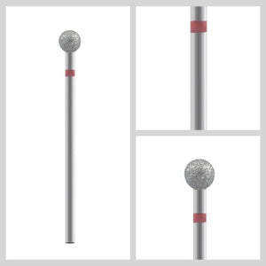 Planet Gates 5.0mm Diamond Nail Drill Milling Cutter Nail Art Drill Bit Cuticle Clean Cutter for Manicure Nail Files Electric Mills Burr Nail Tool