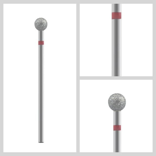 Planet Gates 5.0mm Diamond Nail Drill Milling Cutter Nail Art Drill Bit Cuticle Clean Cutter for Manicure Nail Files Electric Mills Burr Nail Tool