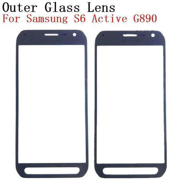 Planet Gates 5.1" Touchscreen For Samsung Galaxy S6 Active G890 Front Glass Touch Screen Outer Panel Repair Part