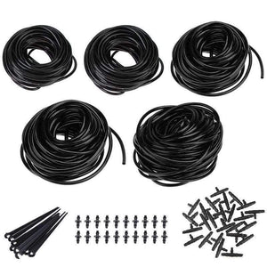 Planet Gates 5/10/15/20/40M PVC Hose Automatic Watering Systems Fittings Set 4/7 mm Garden Watering Drip Pipe Greenhouses Supplies