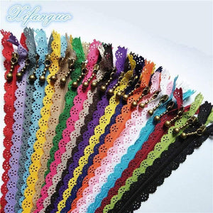 Planet Gates 5/10pcs 25cm 10 Inch DIY 3# Nylon Coil Flower Zipper For DIY Sewing Tailor Handicraft Bed Bag (20 Colors) #