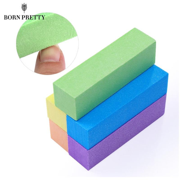 Planet Gates 5/10Pcs Nail Buffers Files Set Sponge Sanding Block Grinding Polishing Manicuring Pedicure Professional Nail Art Tools