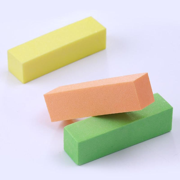 Planet Gates 5/10Pcs Nail Buffers Files Set Sponge Sanding Block Grinding Polishing Manicuring Pedicure Professional Nail Art Tools