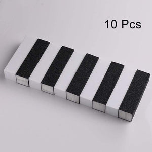 Planet Gates 5/10Pcs Nail Buffers Files Set Sponge Sanding Block Grinding Polishing Manicuring Pedicure Professional Nail Art Tools