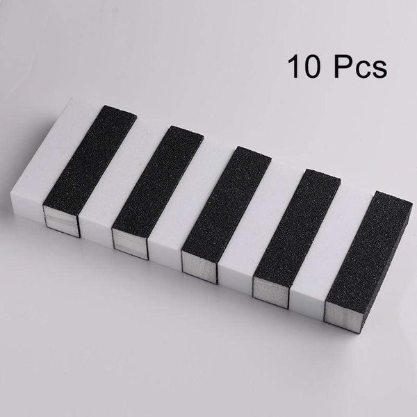 Planet Gates 5/10Pcs Nail Buffers Files Set Sponge Sanding Block Grinding Polishing Manicuring Pedicure Professional Nail Art Tools