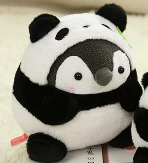 Kawaii Penguin Stuffed Plush Doll Pendant Cosplay Rabbit&Panda&Tiger Toy Baby Soft Animal Penguin Doll Kids Girl Birthday Gift