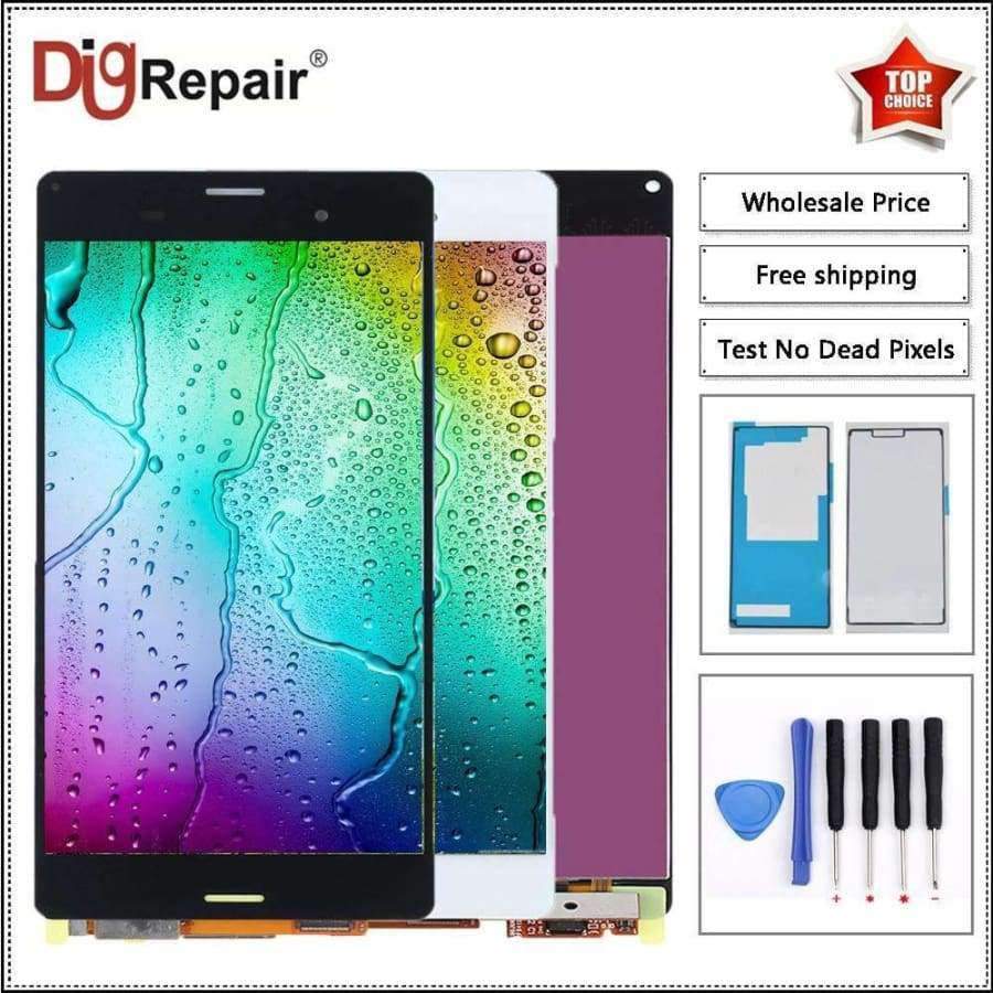 Planet Gates 5.2" d6603 lcd For Sony Xperia Z3 lcd L55T D6603 D6643 D6653 LCD Display Touch Screen Digitizer For sony z3 screen d6603 display
