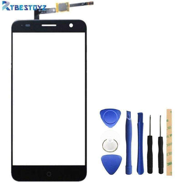 Planet Gates 5.2 inch With 3M Sticker Mobile Phone Front Glass Touch Screen Digitizer For ZTE Blade V7 Touchscreen Sensor Panel