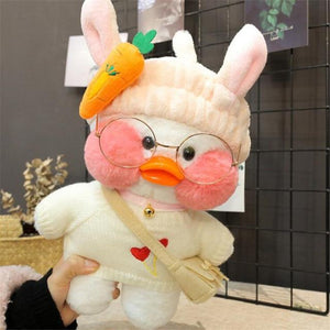 Planet Gates 5 30cm Cute Plush LaLafanfan Cafe Duck Lovely Cartoon Plush Toy Stuffed Soft Kawaii Duck Doll Animal Pillow For Children Gifts