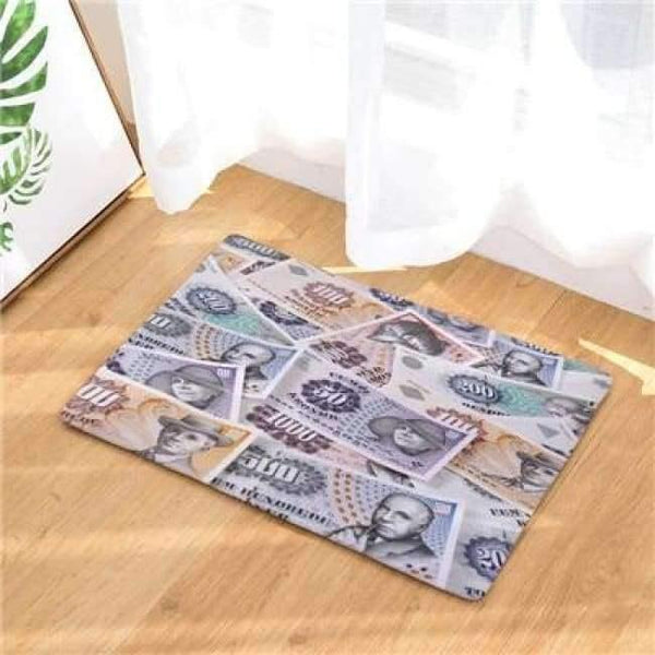 Planet Gates 5 / 40x60cm Indoor Money  Door Mat Non-Slip Doormats Area Rugs and Carpets Floor Mats Room Kitchen Carpet Toilet Tapete Alfombras