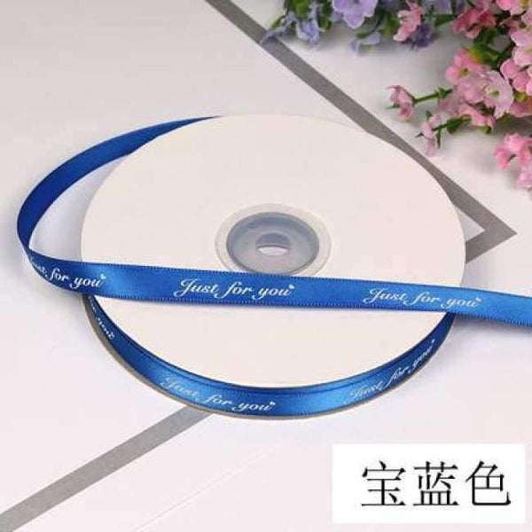 Planet Gates 5 45 Meters Satin Ribbon 10mm Just For You Sewing Accessories DIY Decorative Art Craft gift Wrap Decoration Christmas Ribbons