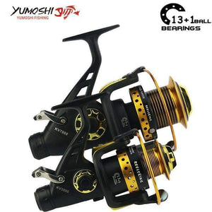Planet Gates 5.5:1 14 ball bearing 1000-10000 Fishing Reels carp salt water surf spinning Reel Feeder molinete Casting High Speed