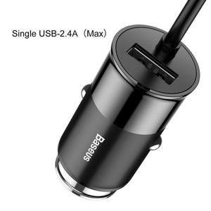 Planet Gates 5.5A 4 Ports USB Car Charger Multiple Expander Car-charger Adapter Fast Charge Mobile Phone Charger For iPhone x Samsung