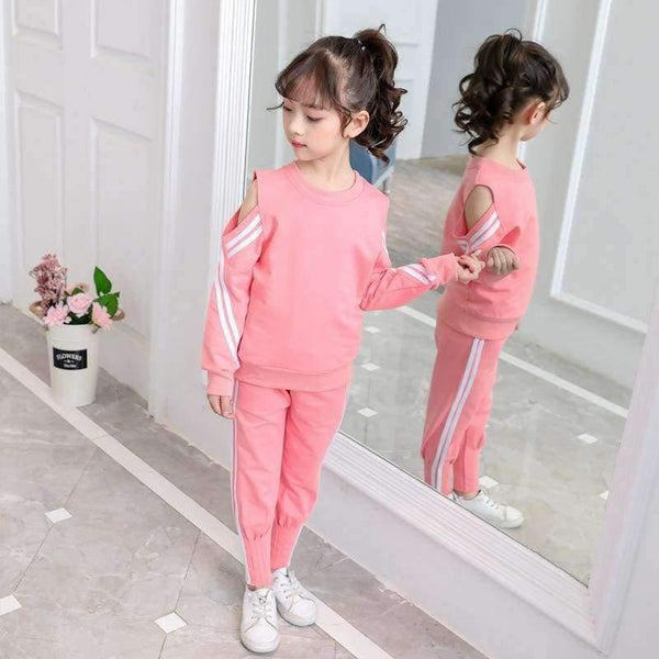 Planet Gates 5 6 7 8 9 10 11 12 13 Years Spring Clothes Set For Girls Teenagers 2018 Shirt + Pant 2pcs Children Clothing Set Meisjes Kleding