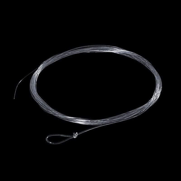 Planet Gates 5/6 Pieces Nylon Clear Fly Fishing Tapered Leader With Loop 7.5FT 9FT 12FT 0/1/2/3/4/5/6/7X  Fly Fishing Line Leader