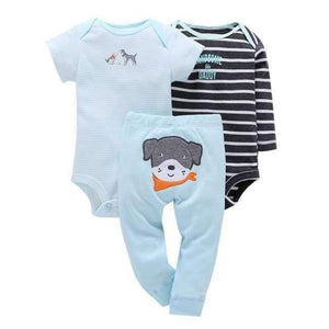 Planet Gates 5 / 6M 100% Cotton 2018 bebes 6-24M set ,baby boy clothes ,baby girl clothes,newborn 3 piece ropa  boy