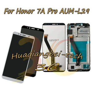 Planet Gates 5.7'' New For Huawei Honor 7A Pro AUM-L29 LCD DIsplay Touch Screen Digitizer Assembly + Frame Cover For Huawei Honor 7C AUM-L41