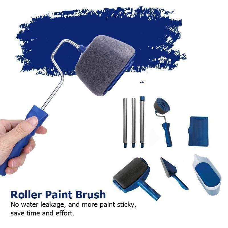 5/8pcs Multi-functional Paint Runner Roller Brush Corner Brushes Set for Wall Painting Home Tool Roller Paint Brush Set