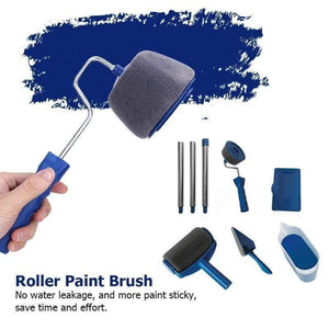 5/8pcs Multi-functional Paint Runner Roller Brush Corner Brushes Set for Wall Painting Home Tool Roller Paint Brush Set