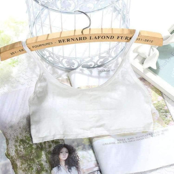 Planet Gates 5 COLORS / 12 5pcs/lot Child Cotton Bra For Young Girls Kids Teenage Underwear Wireless Small Training Puberty Bras Undergarment Clothes