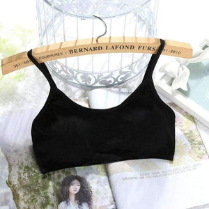 Planet Gates 5 COLORS / 12 5pcs/lot Child Cotton Bra For Young Girls Kids Teenage Underwear Wireless Small Training Puberty Bras Undergarment Clothes