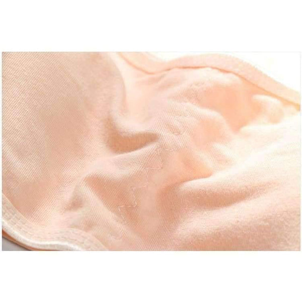 Planet Gates 5 COLORS / 12 5pcs/lot Child Cotton Bra For Young Girls Kids Teenage Underwear Wireless Small Training Puberty Bras Undergarment Clothes