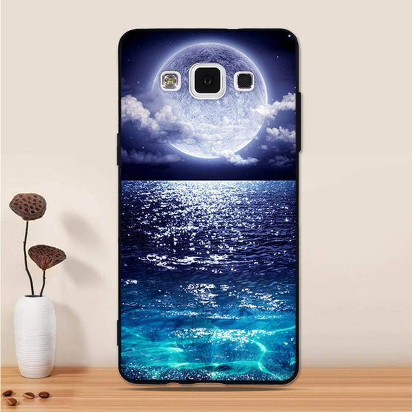 Planet Gates 5 For Samsung Galaxy A5 2015 Case Silicone Black 3D Cartoon Back Cover For Samsung Galaxy A5 2015 A500 Phone Case Funda Coque Capa