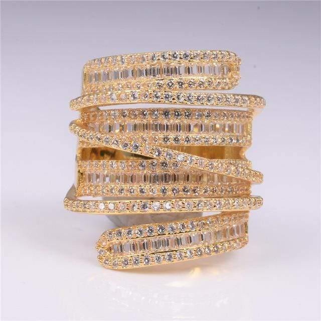 Planet Gates Square T Simulated Diamond gemstone ring jewelry Women S925 Sterling silver Cocktail Band Rings size 5-10