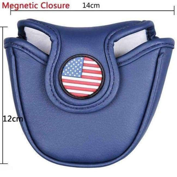 Planet Gates 5 Golf Mallet Head Cover Putter Cover with Magnetic Closure Golf Headcover  Free Shipping
