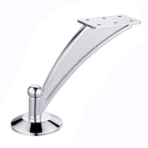 5" Heavy Duty Furniture Support Feet Thicken Steel Legs For Chairs TV Cabinet Wardrobe Sofa Bed Feet Mat Hardware Accessories
