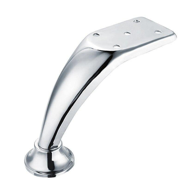 5" Heavy Duty Furniture Support Feet Thicken Steel Legs For Chairs TV Cabinet Wardrobe Sofa Bed Feet Mat Hardware Accessories