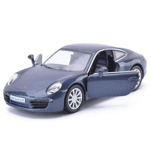 Planet Gates 5" High Simulation Toy Vehicles Diecast Metal Alloy Car Model For Porsche 911 Carrera S Model Cars Toy Vehicles For Kids
